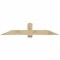 Ekena Millwork Eugene Rough Sawn Timber Gable Bracket, Douglas Fir, 72"W x 15"H x 2"D x 6"F, 5/12 Pitch GBW072X15X0206EUG00RDF - alternate 1